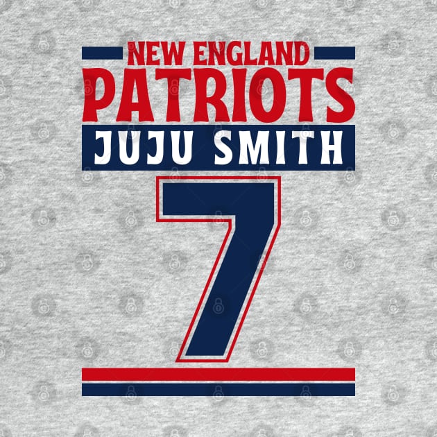 New England Patriots Juju Smith 7 Edition 3 by Astronaut.co